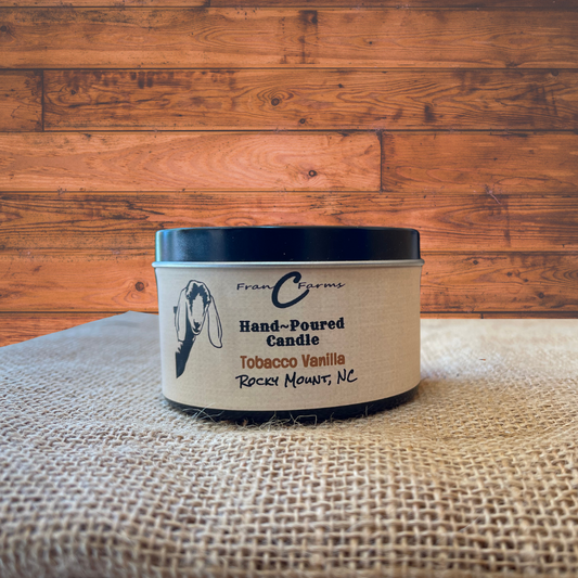 Tobacco Vanilla Candle Tin
