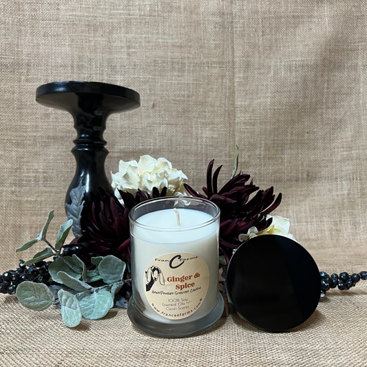 Ginger & Spice Candle (12/S) product image 2 from FRAN C FARMS