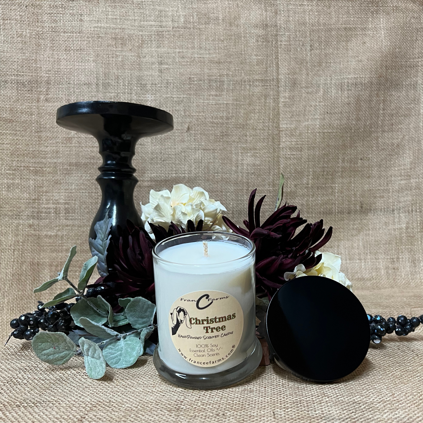 Christmas Tree Candle (12/S)