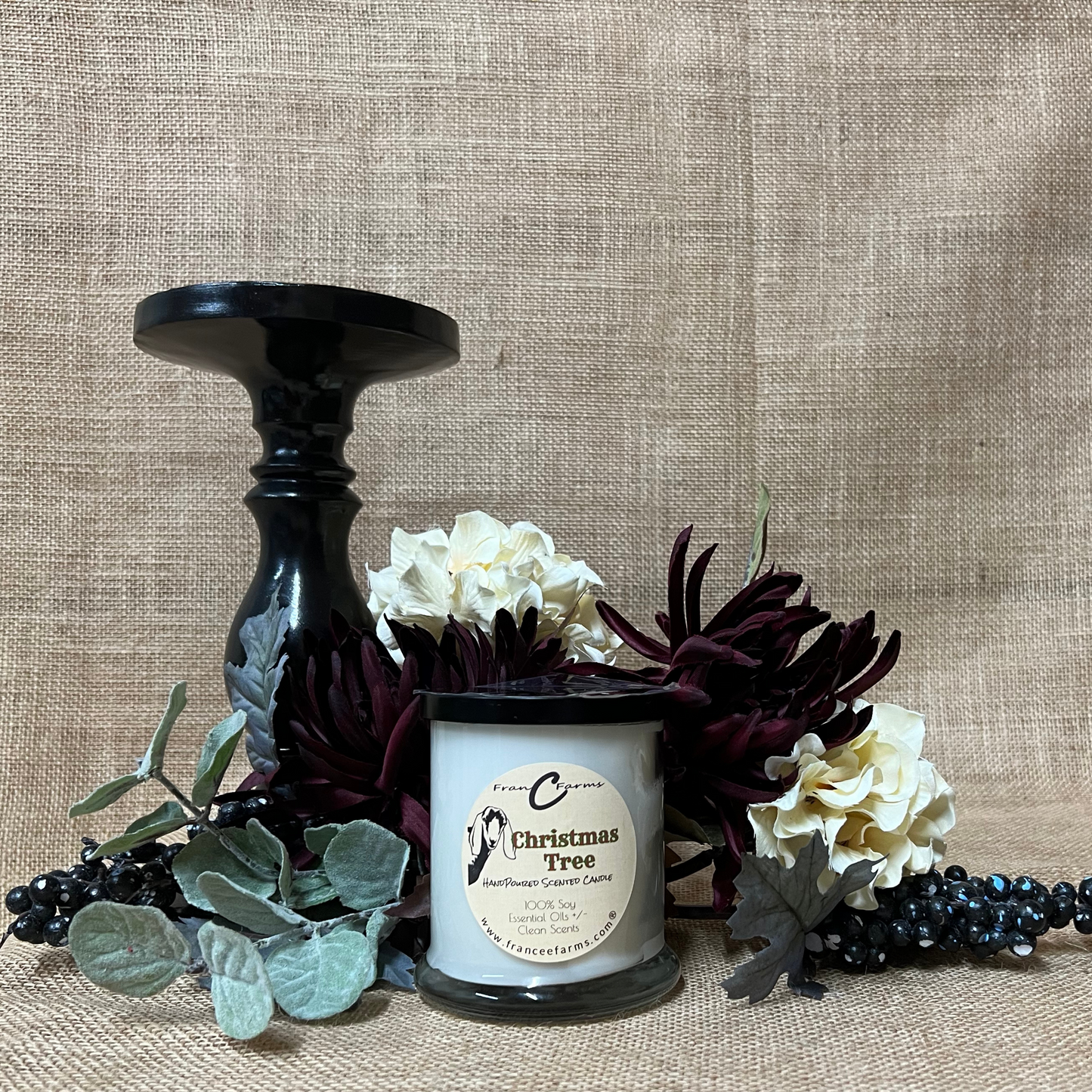 Christmas Tree Candle (12/S)