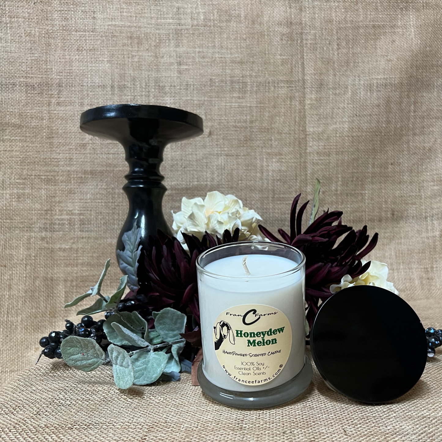 Honeydew Melon Candle (12/S)