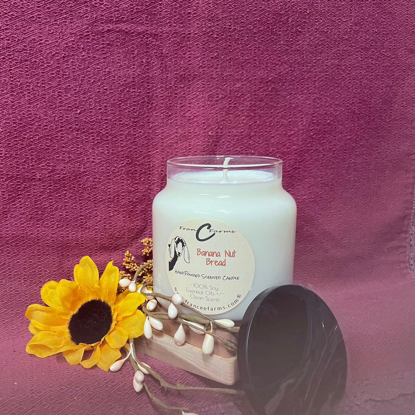 Banana Nut Bread Apothecary Candle