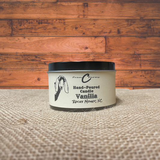 Vanilla Candle Tin