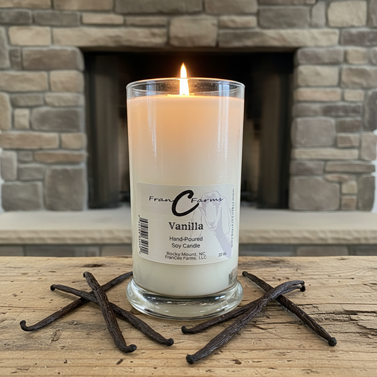 Vanilla Soy Candle - 22 oz. Status Jar