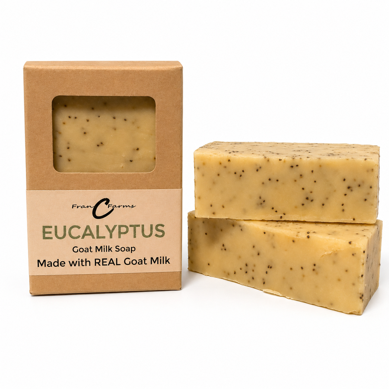Eucalyptus Goat Milk Soap – Made with REAL Goat Milk