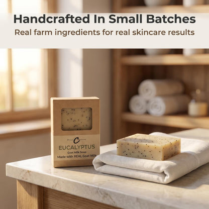 Eucalyptus Goat Milk Soap – Made with REAL Goat Milk