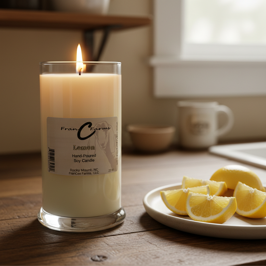 Lemon Soy Candle - 22 oz. Status Jar
