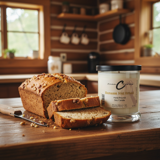 Banana Nut Bread Soy Candle - 12 oz. Status Jar