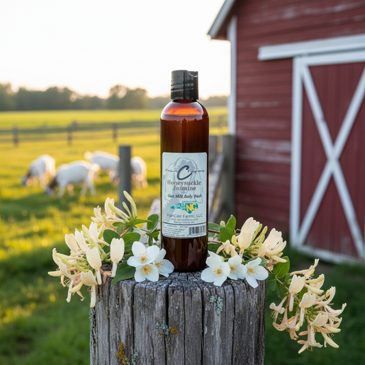 Honeysuckle-Jasmine Goat Milk Body Wash - 8 oz.