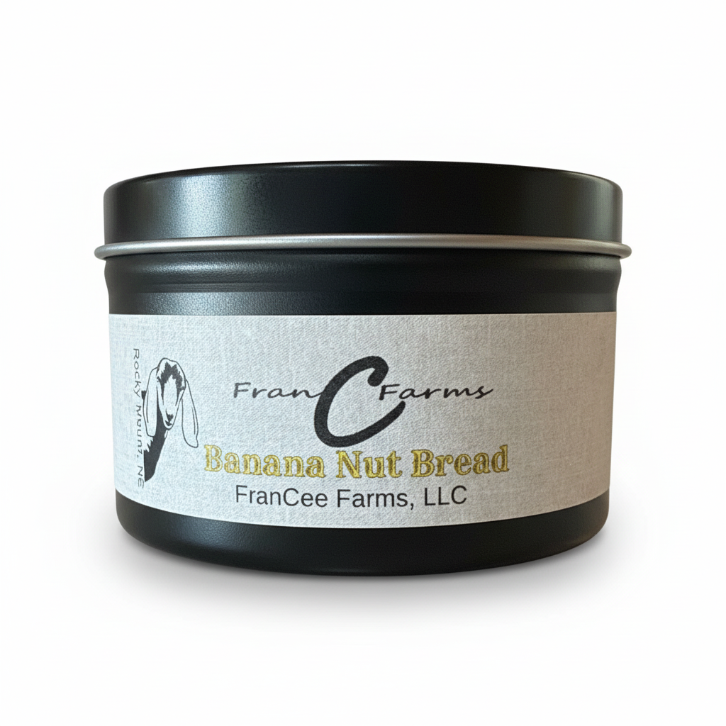 Banana Nut Bread Soy Candle Tin - 8 oz.