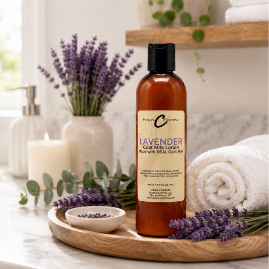 Lavender Goat Milk Lotion - Made with REAL Goat Milk