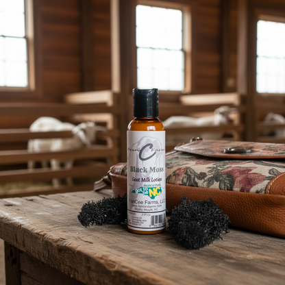 Black Moss Goat Milk Lotion