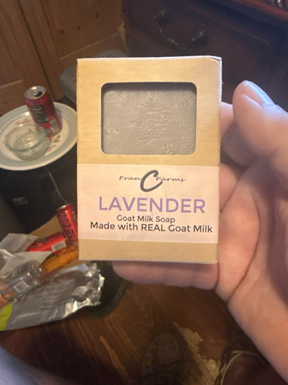 Lavender Goat Milk Soap | Made with REAL Goat Milk