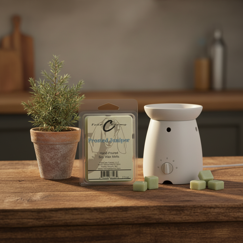 Frosted Juniper Soy Wax Melt