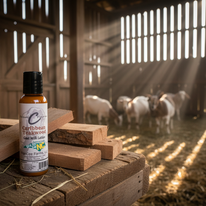 Caribbean Teakwood Goat MIlk Lotion