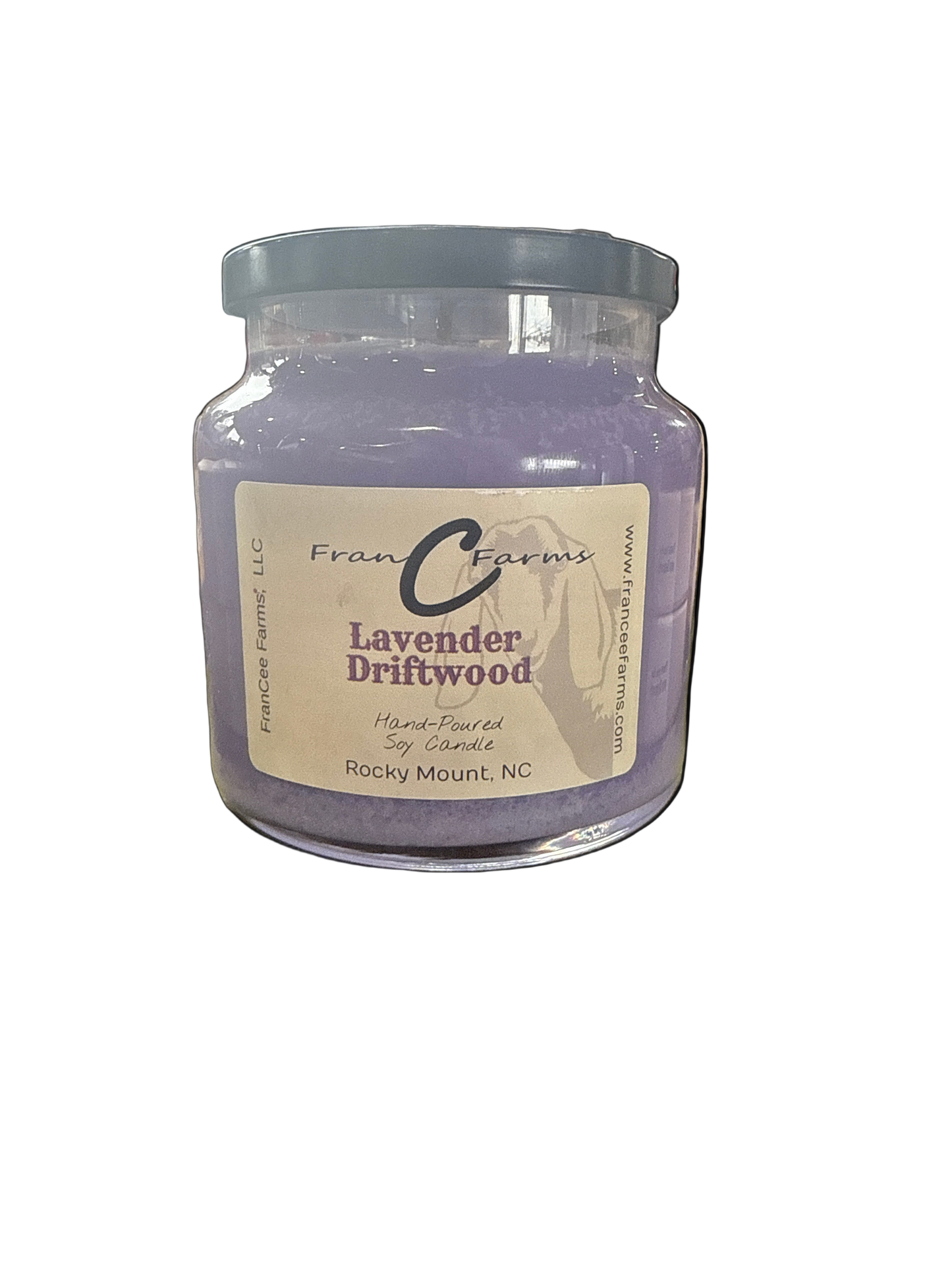 Lavender Driftwood Soy Candle