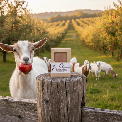 CranBerry-Apple Marmalade Goat Milk Soap