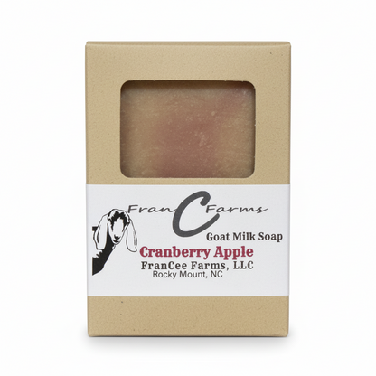 CranBerry-Apple Marmalade Goat Milk Soap