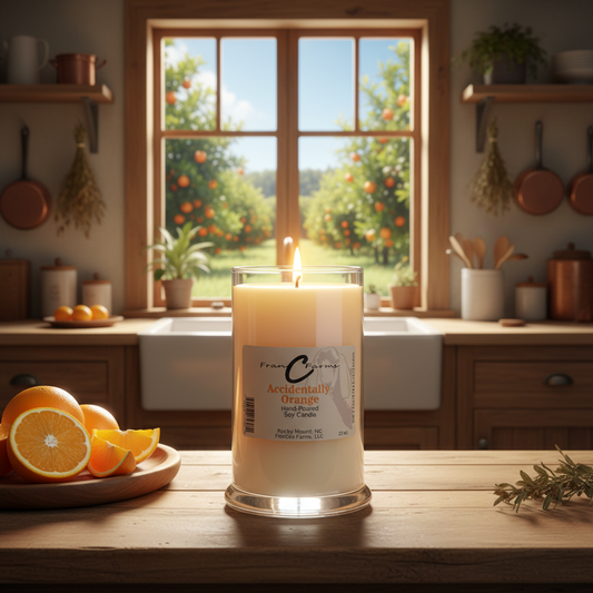 Accidentally Orange Soy Candle - 22 oz. Status Jar