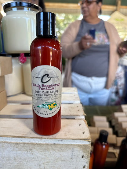 Black Raspberry Vanilla Goat Milk Lotion