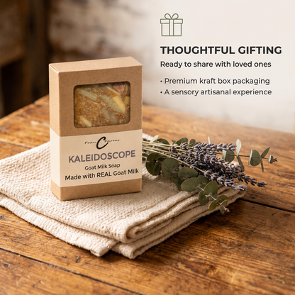 Kaleidoscope Goat Milk Soap - Made with REAL Goat Milk