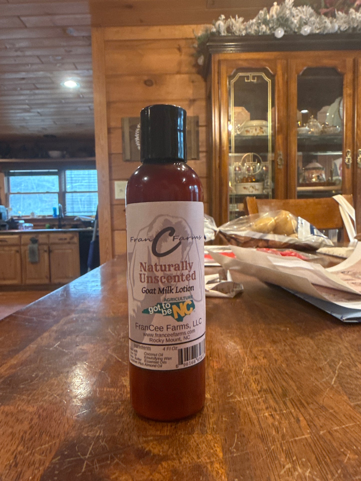 Naturally Unscented Goat Milk Lotion