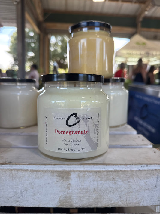 Pomegranate Apothecary Soy Candle