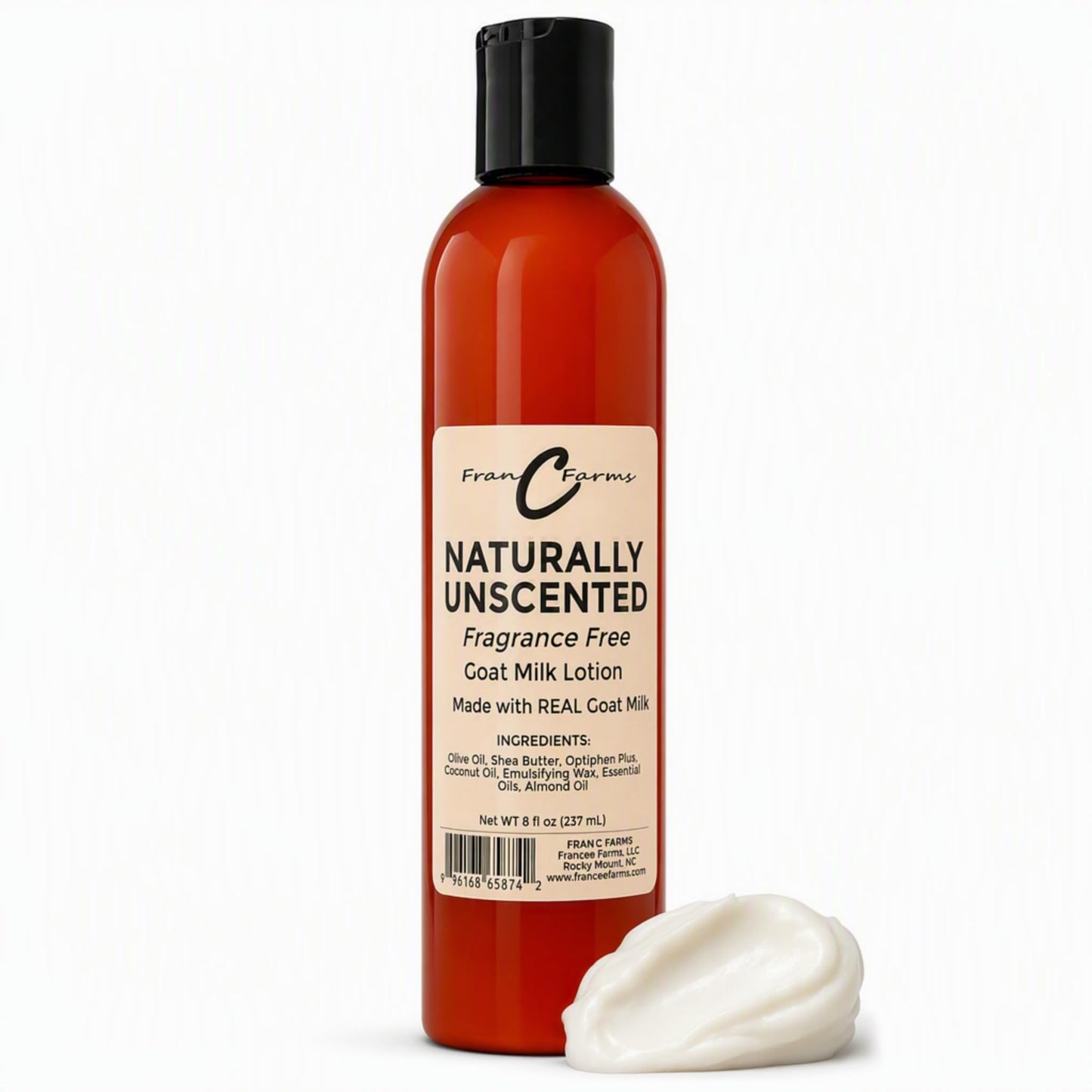 FRAN C FARMS  Goat Milk Lotion -DUAL PARENT