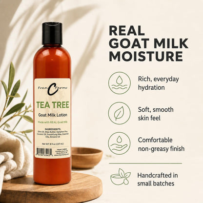 FRAN C FARMS  Goat Milk Lotion -DUAL PARENT