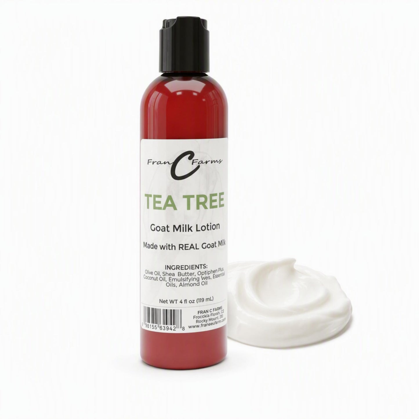 FRAN C FARMS  Goat Milk Lotion -DUAL PARENT