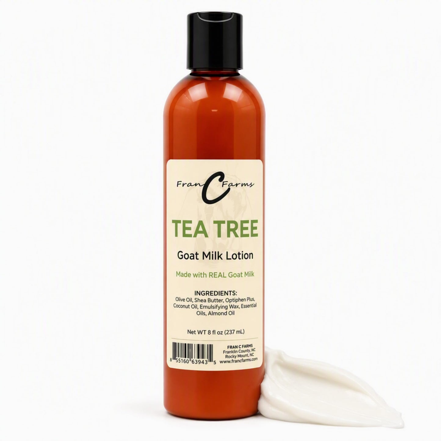 FRAN C FARMS  Goat Milk Lotion -DUAL PARENT