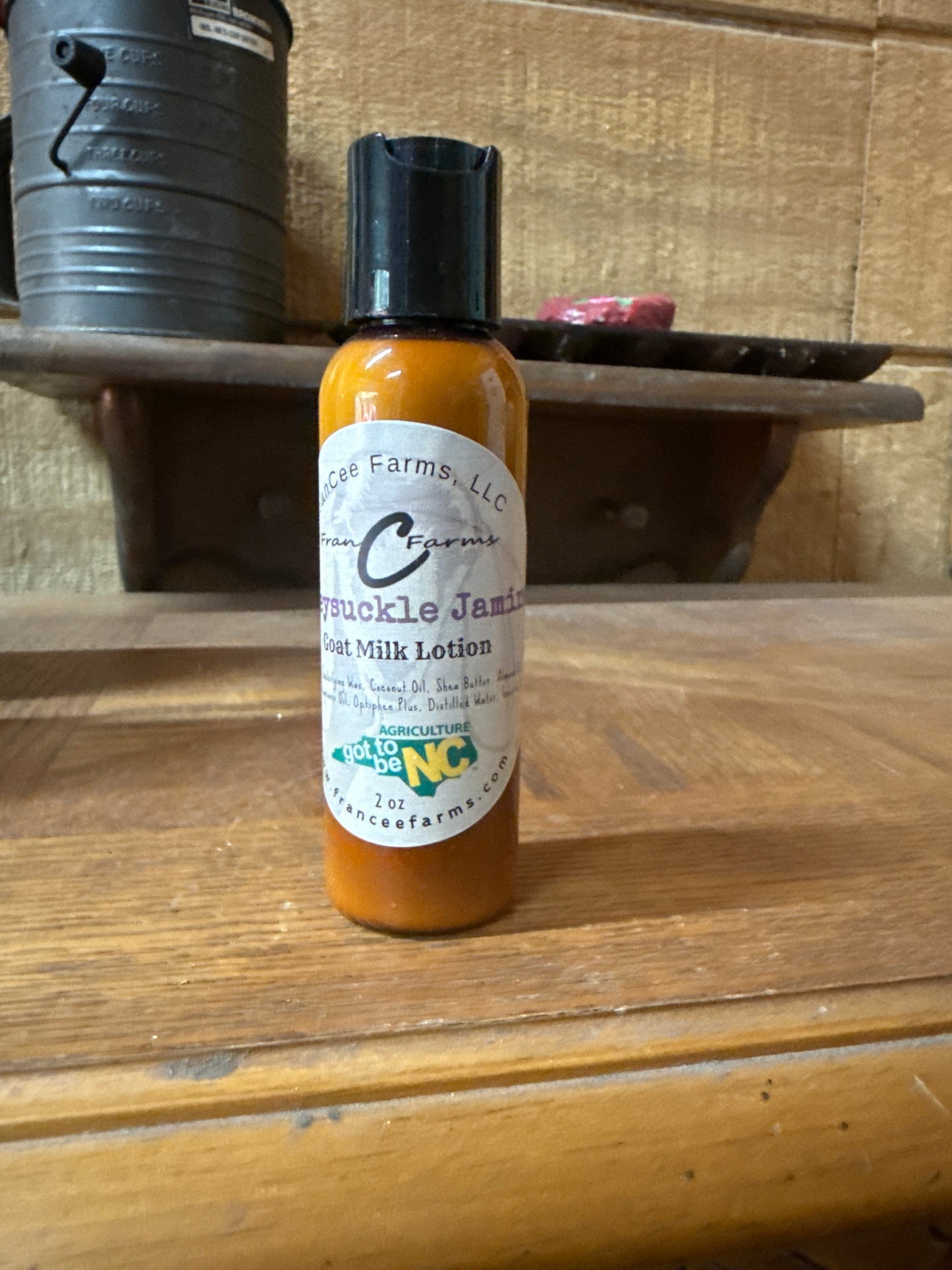 Honeysuckle-Jasmine Goat Milk Lotion