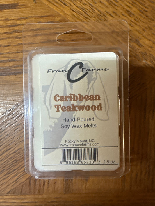 Caribbean Teakwood Soy Wax Melts