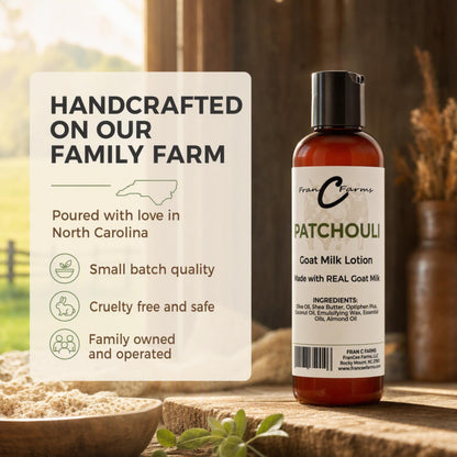FRAN C FARMS  Goat Milk Lotion -DUAL PARENT