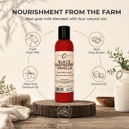FRAN C FARMS  Goat Milk Lotion -DUAL PARENT