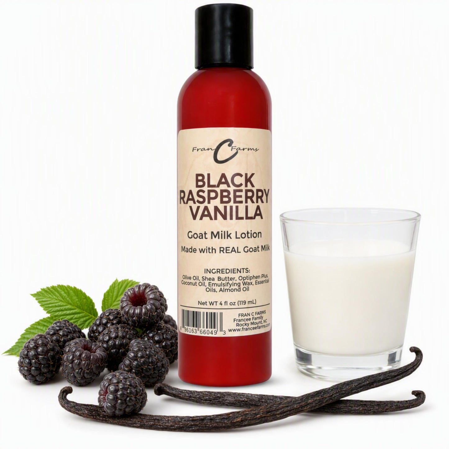 FRAN C FARMS  Goat Milk Lotion -DUAL PARENT