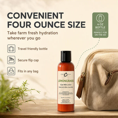 FRAN C FARMS  Goat Milk Lotion -DUAL PARENT