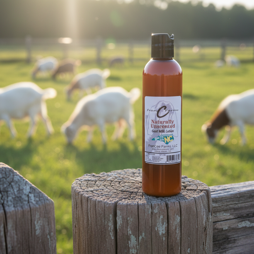 Naturally Unscented Goat Milk Lotion