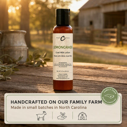 FRAN C FARMS  Goat Milk Lotion -DUAL PARENT