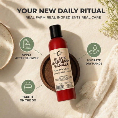 FRAN C FARMS  Goat Milk Lotion -DUAL PARENT