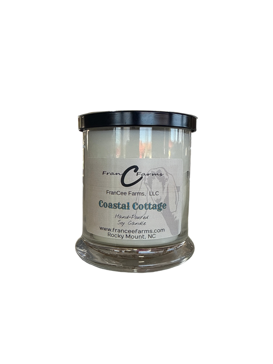 Natural Soy Coastal Cottage Candle (12/S)