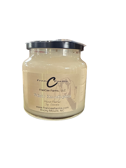 White Eucalyptus Apothecary Candle