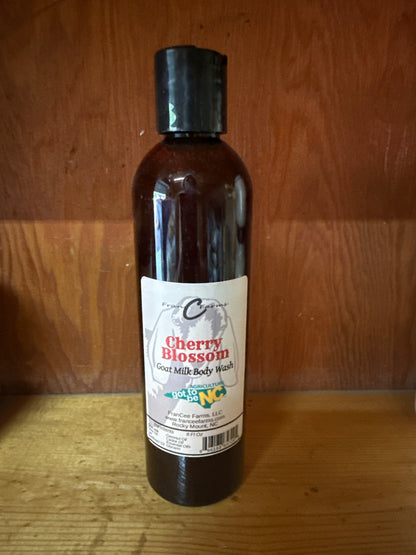 Cherry Blossom Goat Milk Body Wash