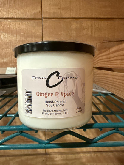 Ginger & Spice 3-Wick Candle