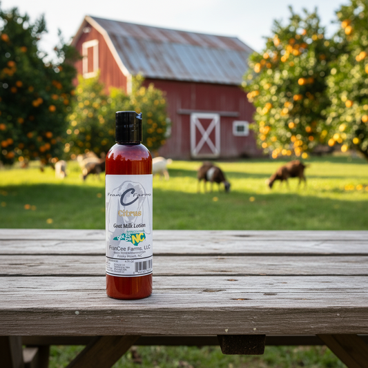 Citrus Goat Milk Lotion product image 2 from FRAN C FARMS