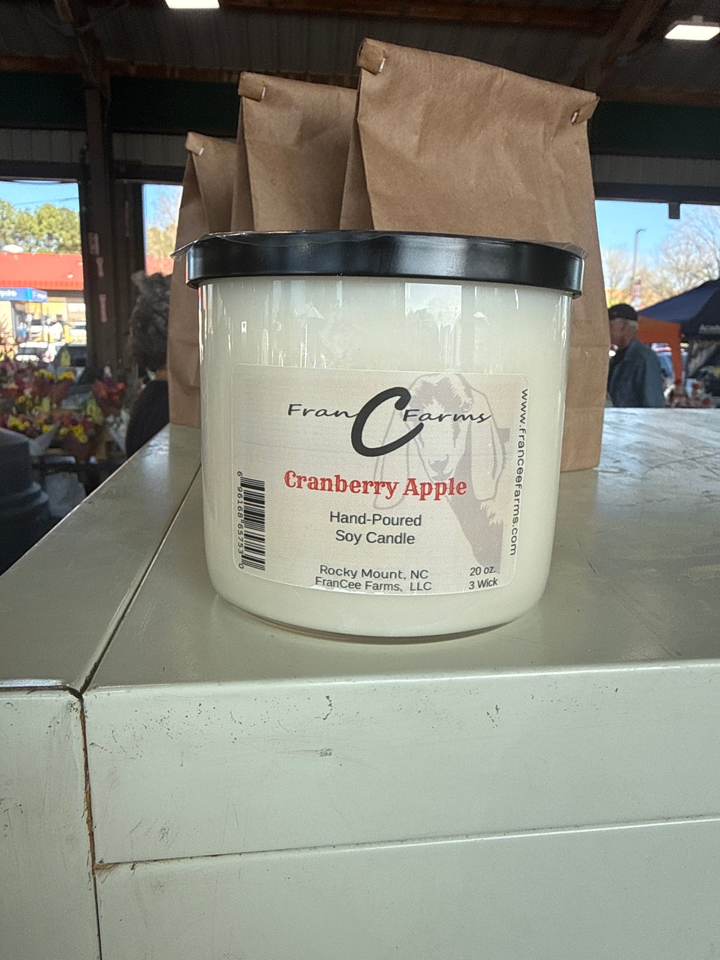 Cranberry Apple 3-Wick Candle