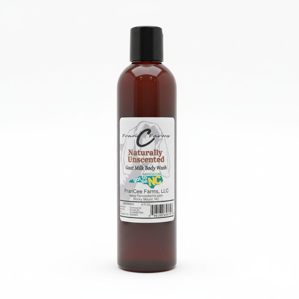 Naturally Unscented Goat Milk Body Wash