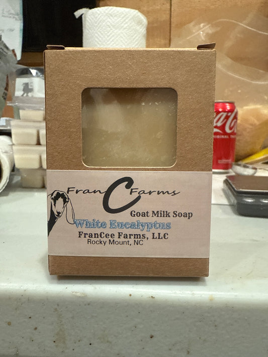 White Eucalyptus Goat Milk Soap