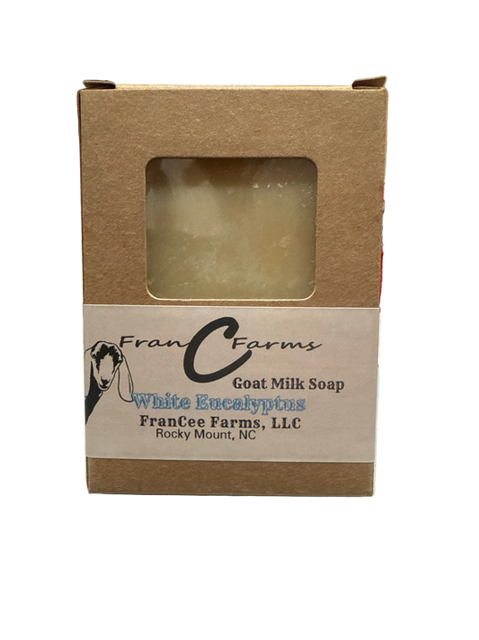 White Eucalyptus Goat Milk Soap