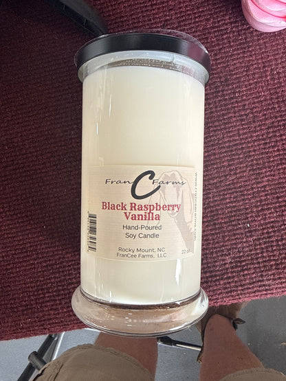 Black Raspberry Vanilla Candle (21/S)